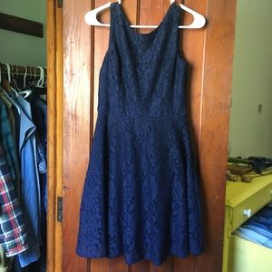 Navy Lace Dress